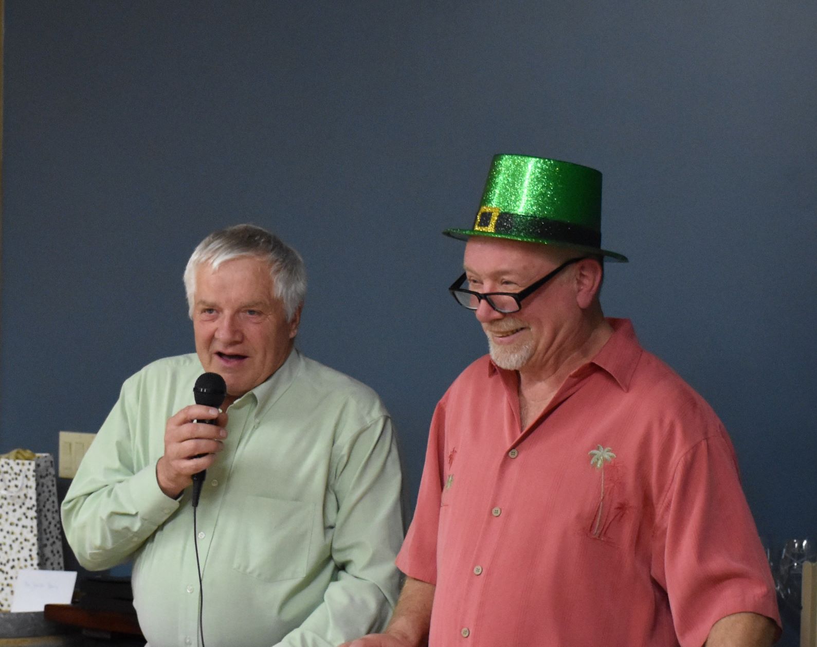 Curl BC Club Volunteer of Year Bruce Schroter Dave McCombe