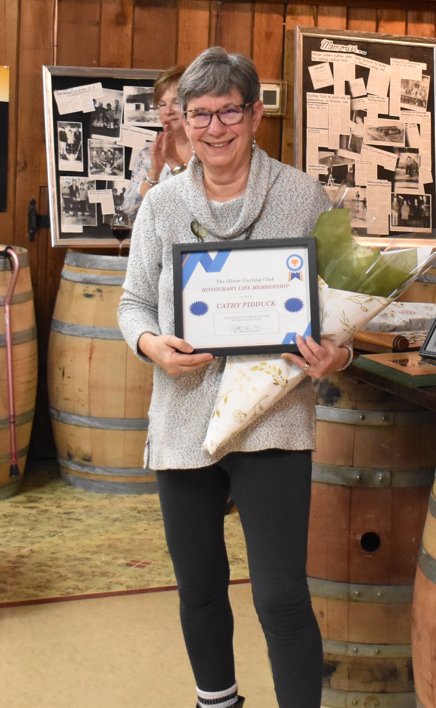 Windup Dinner Awards 2019 52 Honorary Life Member Cathy Pidduck